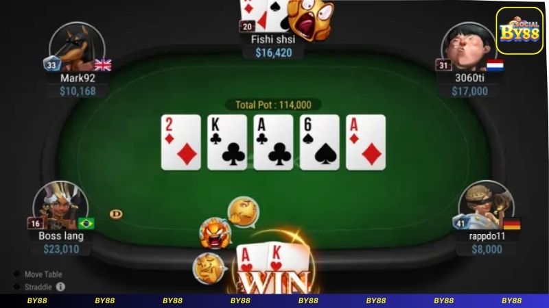 Các thuật ngữ quan trọng trong Poker BY88