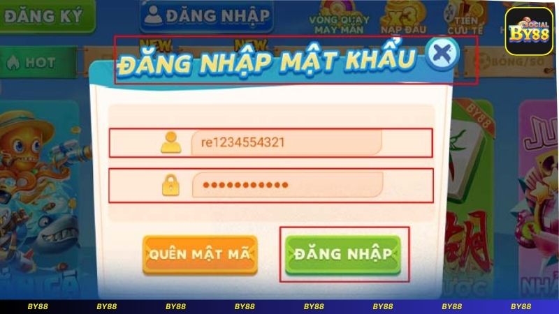 Hướng dẫn cách đăng nhập BY88 trên hệ thống chính thức