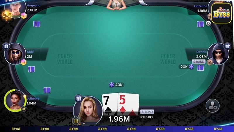 Luật chơi cơ bản của Poker Mega BY88